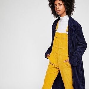 NWT Free People Corduroy Overalls
